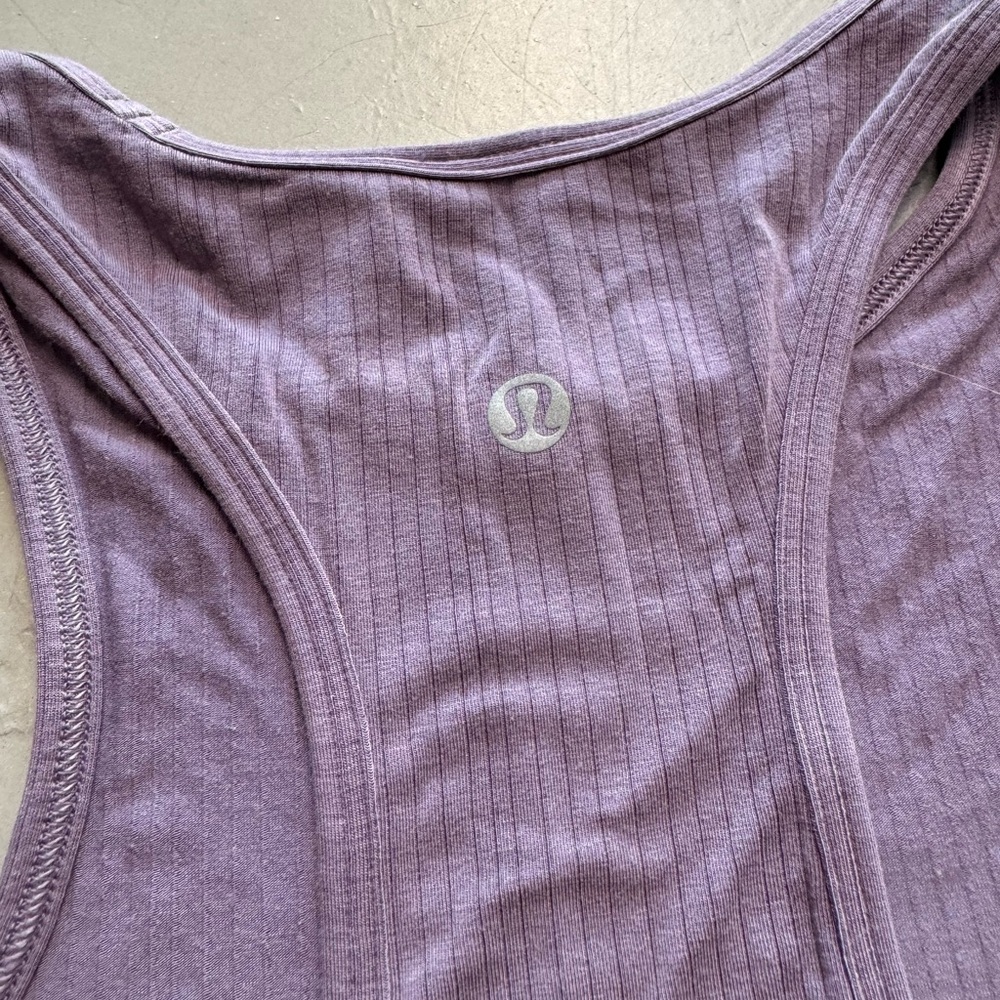 Lululemon Double-Strap Yoga Tank Top in purple -new without tags